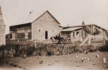 Original Barn near the Village of Blumenhof, circa 1915